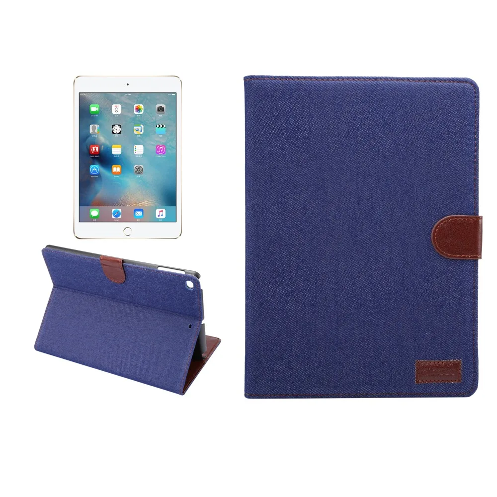 Сайте Dibase бренд для iPad Air 2 Чехол деним + PC кошелек чехол застежка слот карты Стенд