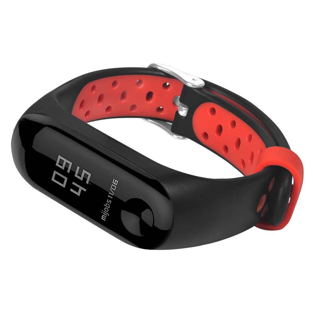 Новинка 2018 силиконовый ремешок для браслета Xiaomi Mi Band 3 резиновый сменный часов