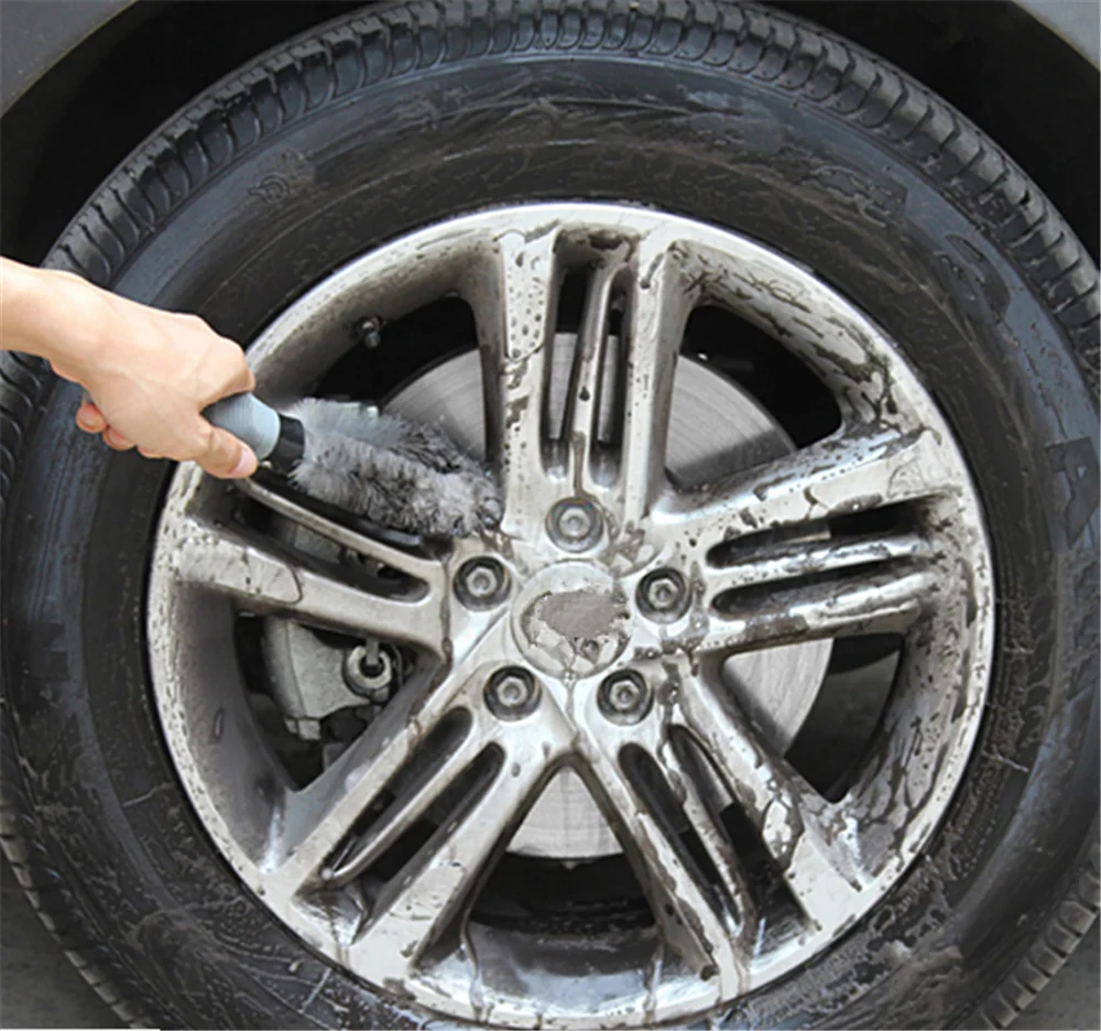 Для автомобилей и мотоциклов колесо очистки концентратор шины обод скраб щетка