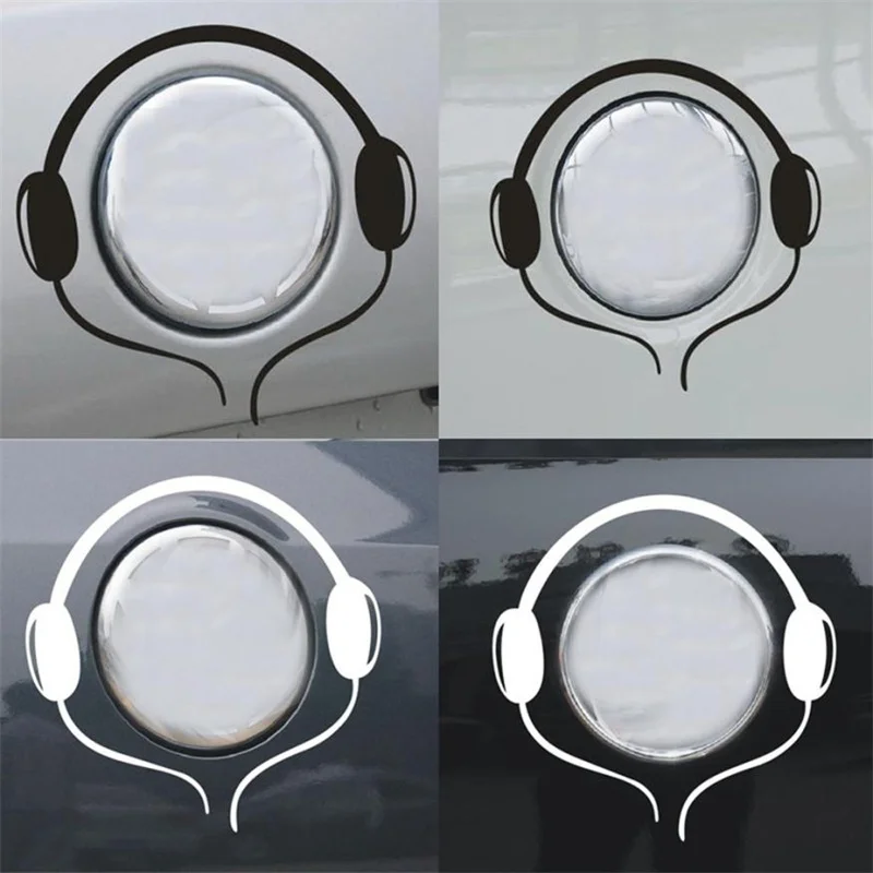 2018 горячая Распродажа креативные наушники аудио музыка стикер автомобиля