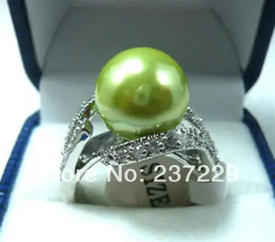 Горячая продажа&gt @ оптовая цена S ^ Очаровательная! Перламутровое кольцо из