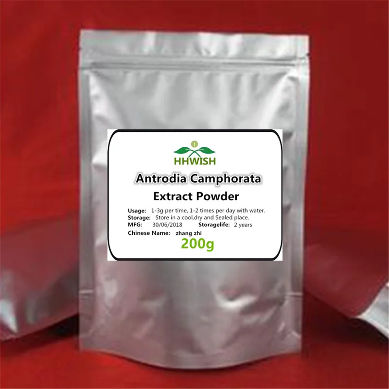 200g 50 г-1000 г натуральный экстракт антрозии cinnamomea порошок, Antrodia Camphorata, niu zhang zhi, повышающий устойчивость - Цвет: 200g