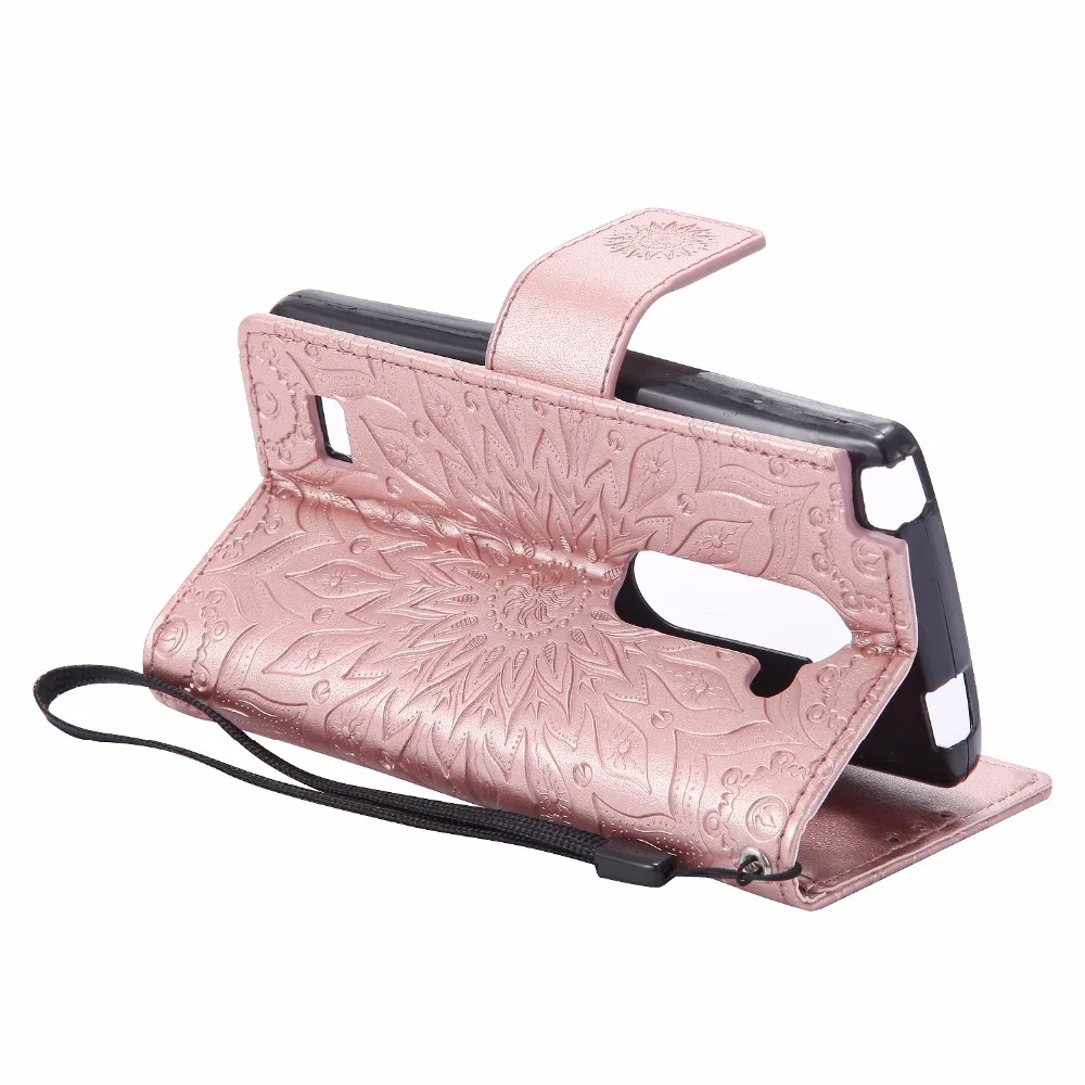 Wallet Flip Cover Leather Case sFor LG Leon C40 4G LTE H340N H324 For Coque 3D Pattern Stand With Card Holder |
