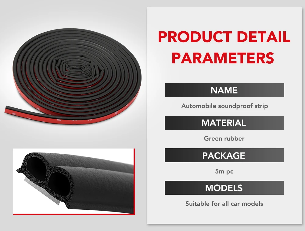 5M Car Accessories Door Rubber Seal Strips Sticker For Volkswagen VW Polo Golf 5 Beetle MK3 MK4 MK5 MK6 Bora CC Passat B6 B5 B7 |