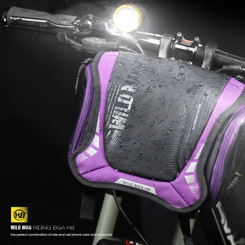 Сумка на руль для горного велосипеда водонепроницаемая сумка внедорожника