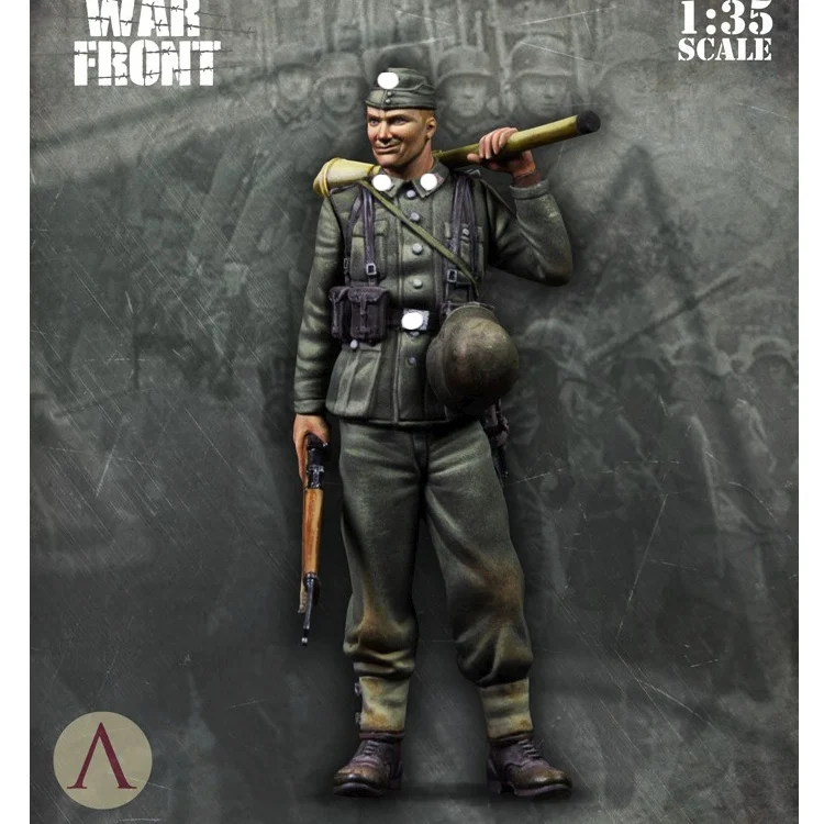 1/35 LANDSER полимерная модель Soldier GK Военный стиль WW2 разобранный и Неокрашенный