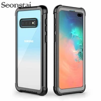 for samsung s10 lite shockproof case for galaxy s8 s9 plus note9 full body protect rugged cover with built in screen protector