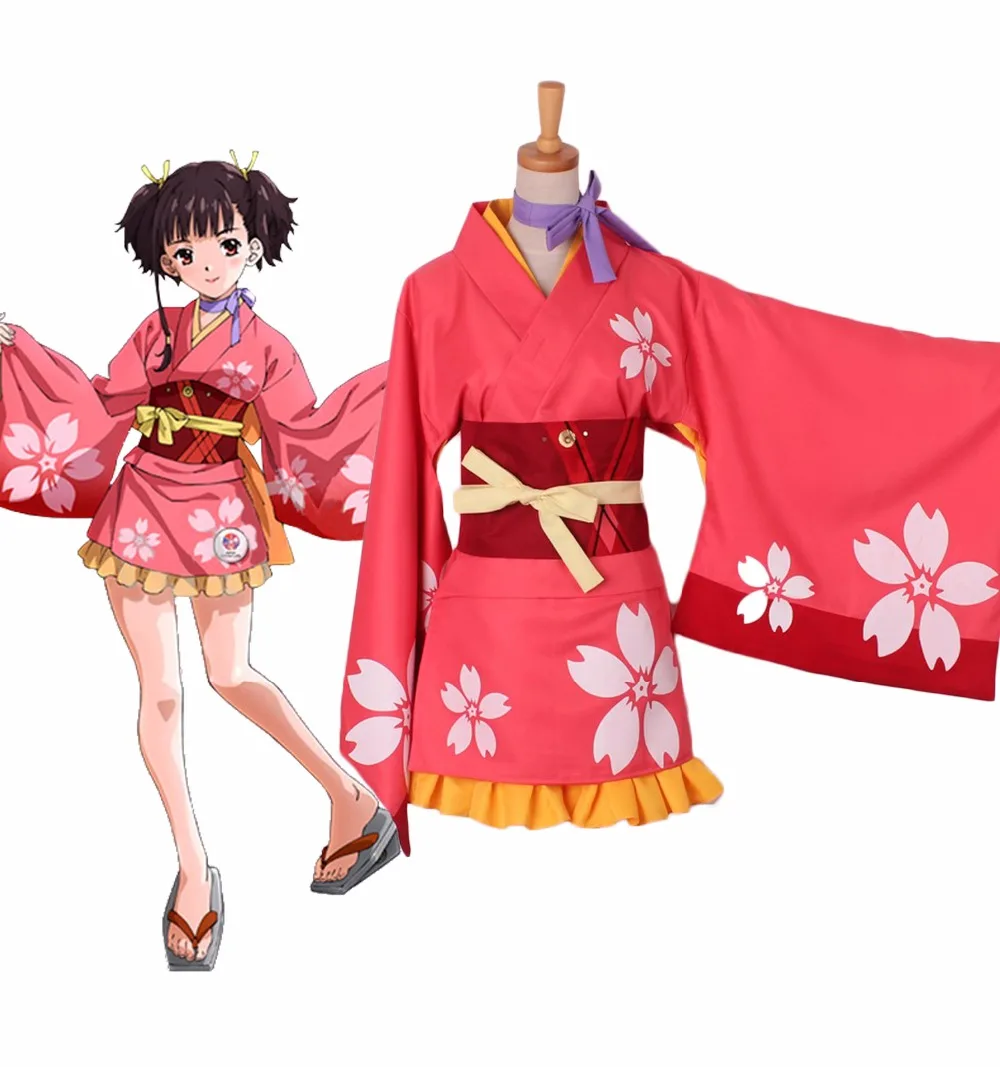 Косплей кимоно Koutetsujou no Kabaneri Mumei|cosplay costume|kimono cosplaycostumes kimono |