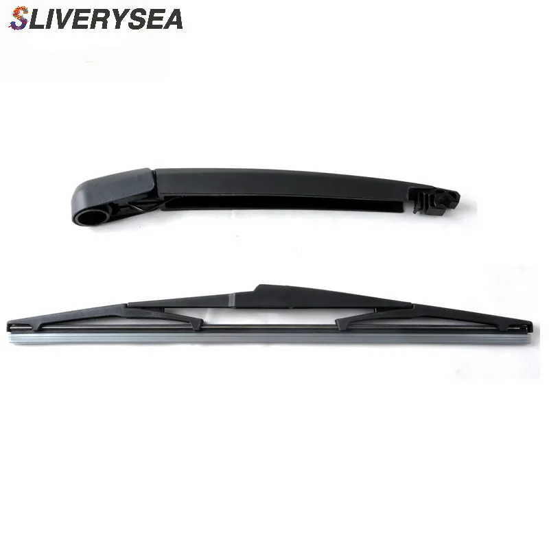 SLIVERYSEA задние щетки стеклоочистителя и рычаг для Hyundai Santa Fe (см) 2007 2012 14 'Ƌ дверей