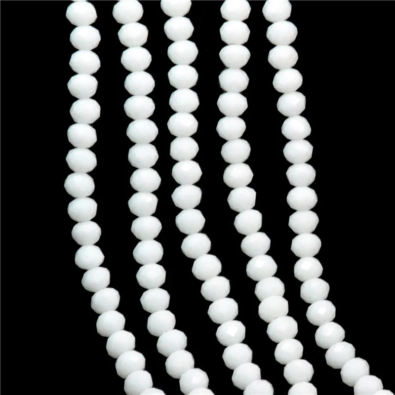 Новое поступление 2017 50 шт./лот 6 мм темно синие граненые стеклянные бусины