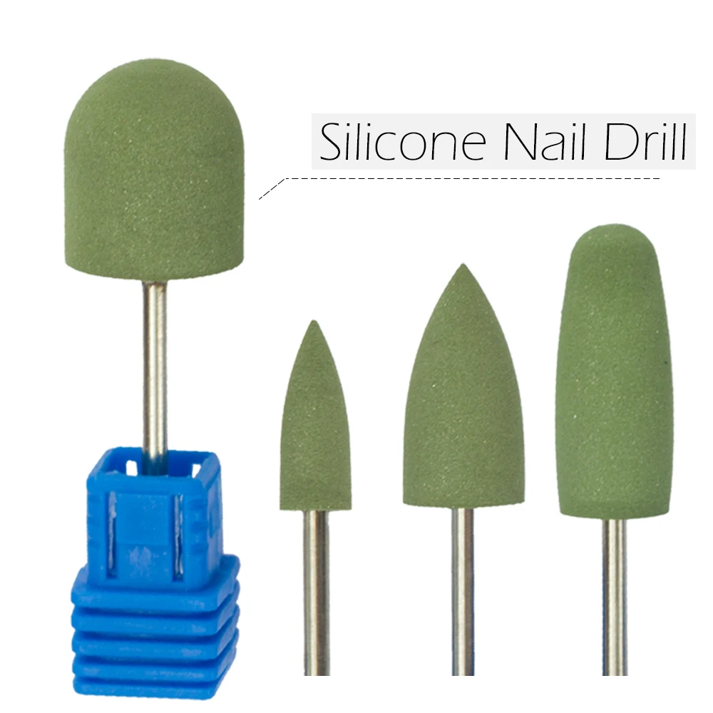 1 шт. силиконовая фреза для маникюра и педикюра|nail art drill|nail toolsnail drill tools |