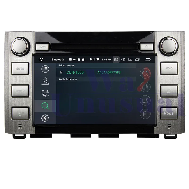 Wanuary Android 9 0 Автомобильный мультимедийный DVD Радио для Toyota Sequoia/Tundra 2014 2015 2016 GPS