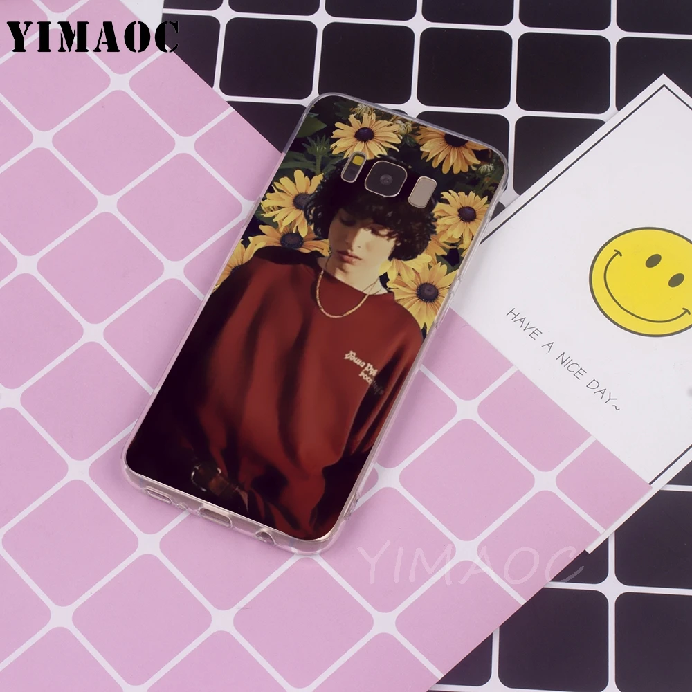 YIMAOC Finn Wolfhard Millie Bobby Brown Soft Case for Galaxy j3 j5 j6 j7 A5 2017 A6 A9 2018 Note 8 9 S7 edge S8 S9 S10 Plus S10e |