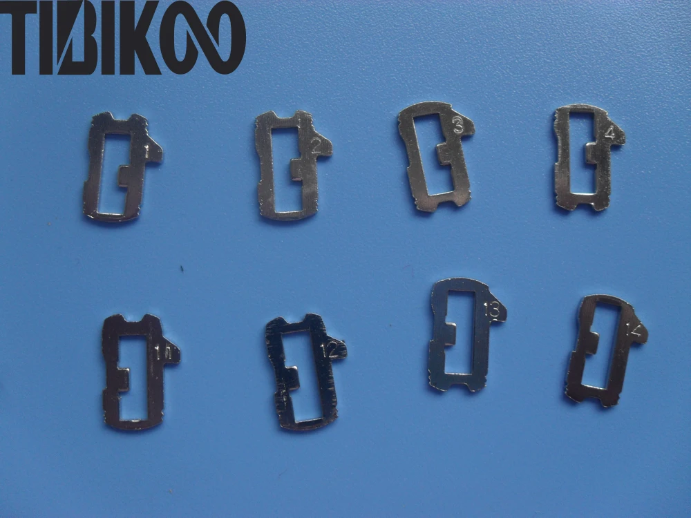 Высококачественный тростник автомобильного замка HU92 для BMW набор ключей