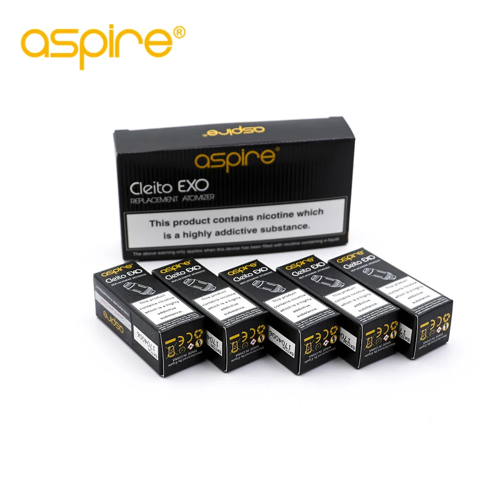10 штук упак. оригинальная запасная катушка для бака Aspire Cleito EXO 0 16 Ом обеспечивает