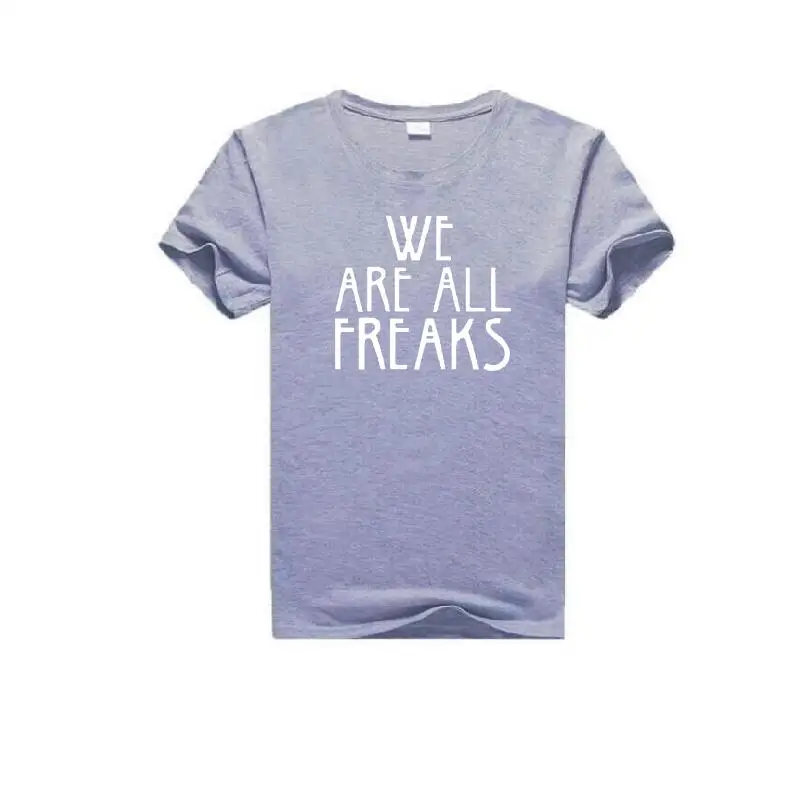 Мы все Freaks футболки женские летние путешественники с коротким рукавом буквенным