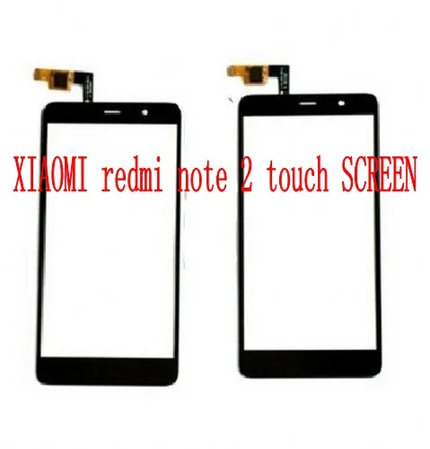 Бесплатная доставка для оригинала Xiaomi Redmi Note 2 Сенсорный Экран Передняя