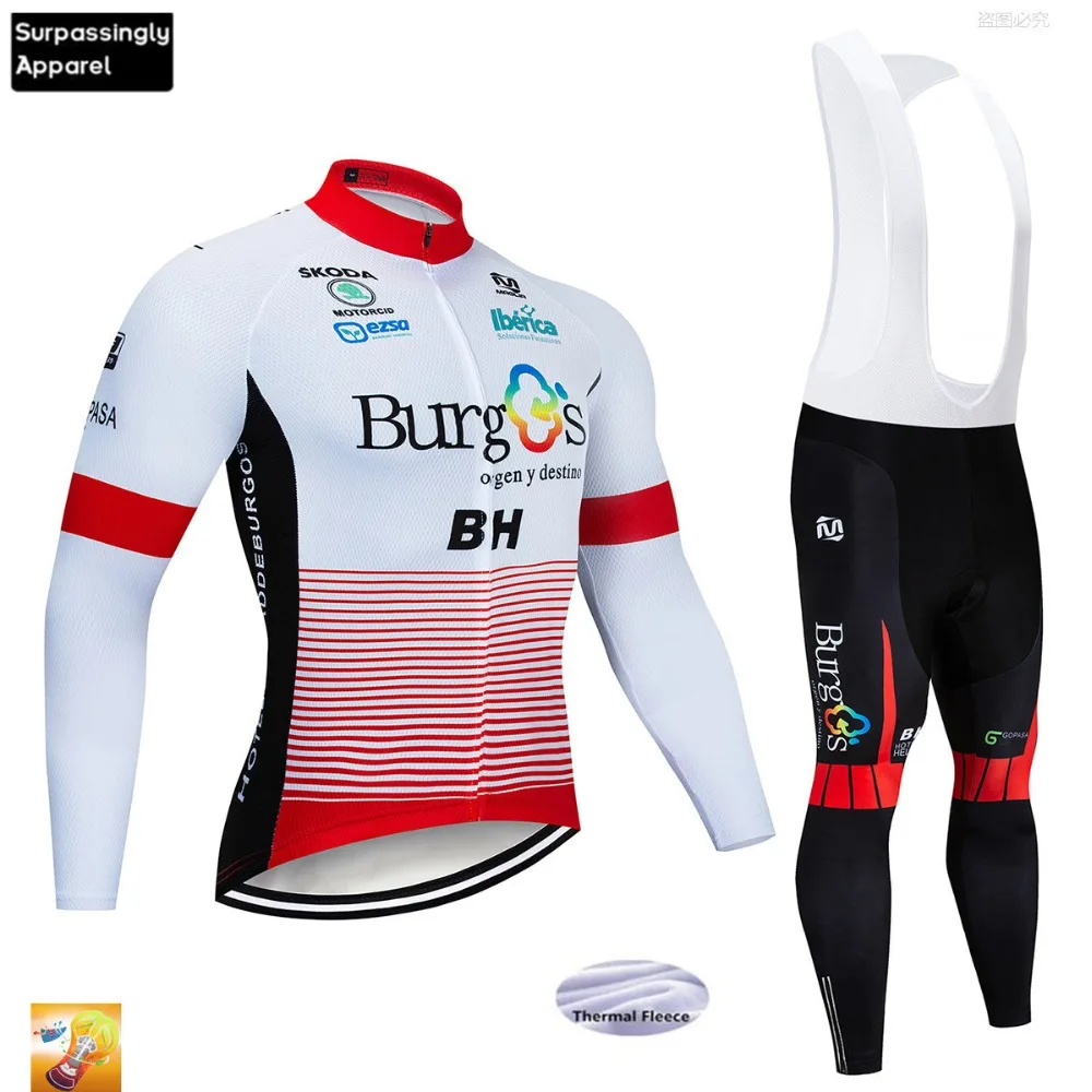 Белая велосипедная одежда Burg BH Team Ropa Ciclismo комплект одежды для велоспорта 16D с
