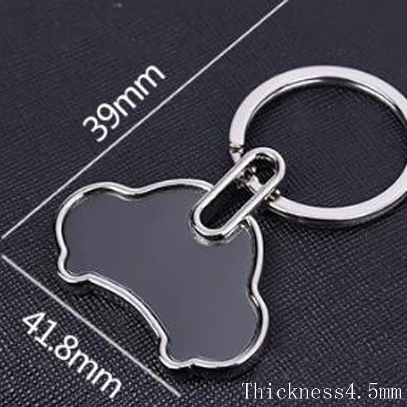 Creative Personality Casual Metal Men Keychains Charm Alloy Bag Keyring Novelty Car Key Holder Promotional Gift J086 | Украшения и