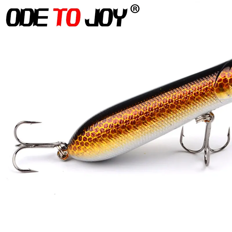 Odetojoy 10pcs11g 8 см Рыболовные приманки качается 3D Средства ухода для век Ультралайт