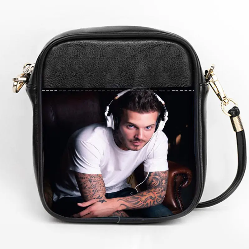 Новая мода М. Pokora Sling Bag пользовательские Для женщин Слинг сумки на ремне кожа мини девушки Tote вечерние сумка DIY Sling Bag