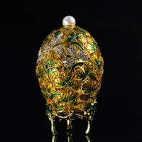 qifu new arrival beautiful faberge egg for jewelry box