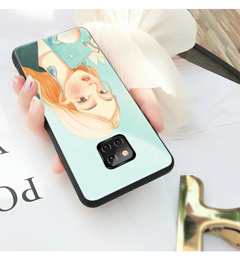 Чехол для huawei mate 20 X, чехол для huawei mate 20 Lite, чехол mate 20 Pro mate 9 10 Pro Mofi с рисунком лимона, милый мультяшный розовый чехол для влюбленных