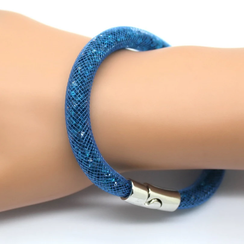 Браслеты женские с белыми кристаллами украшения сделай сам высокого качества