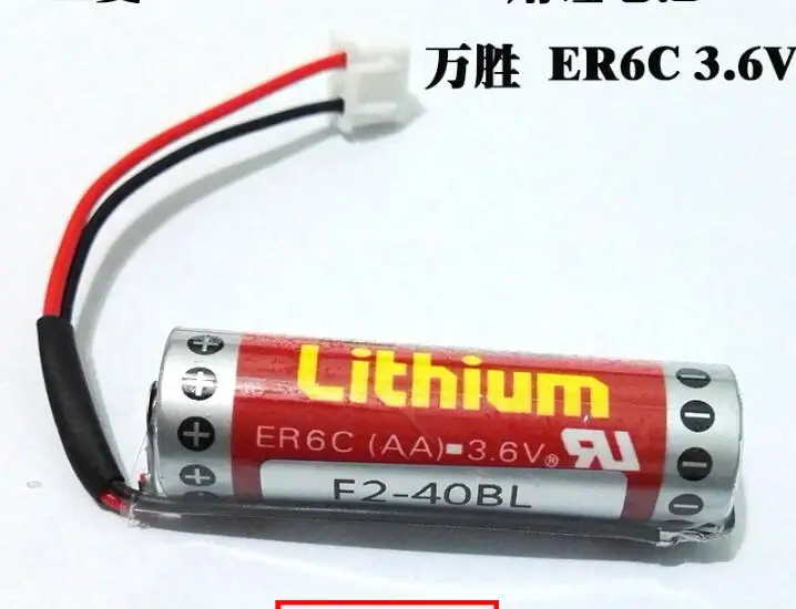 5 шт. ER6C AA 3 6 V F2 40BL FX2N/1N литиевая батарея PLC|Перезаряжаемые батареи| |