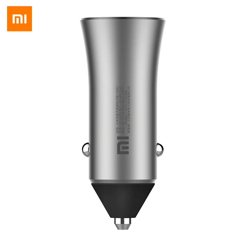 Оригинальный Xiaomi автомобильное зарядное устройство 18 Вт CC05ZM Quick Charge 5 В в 2.4A/9 V 2 A/В
