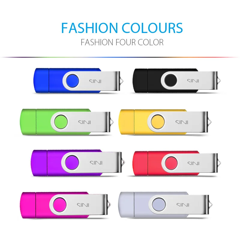 SINI USB флеш накопитель 4 ГБ 8 16 32 64 128 otg usb для мобильных телефонов android карта памяти 2 0