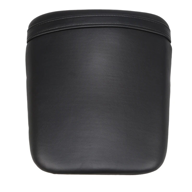 Черные мотоциклетные сиденья из искусственной кожи чехол для пассажирского