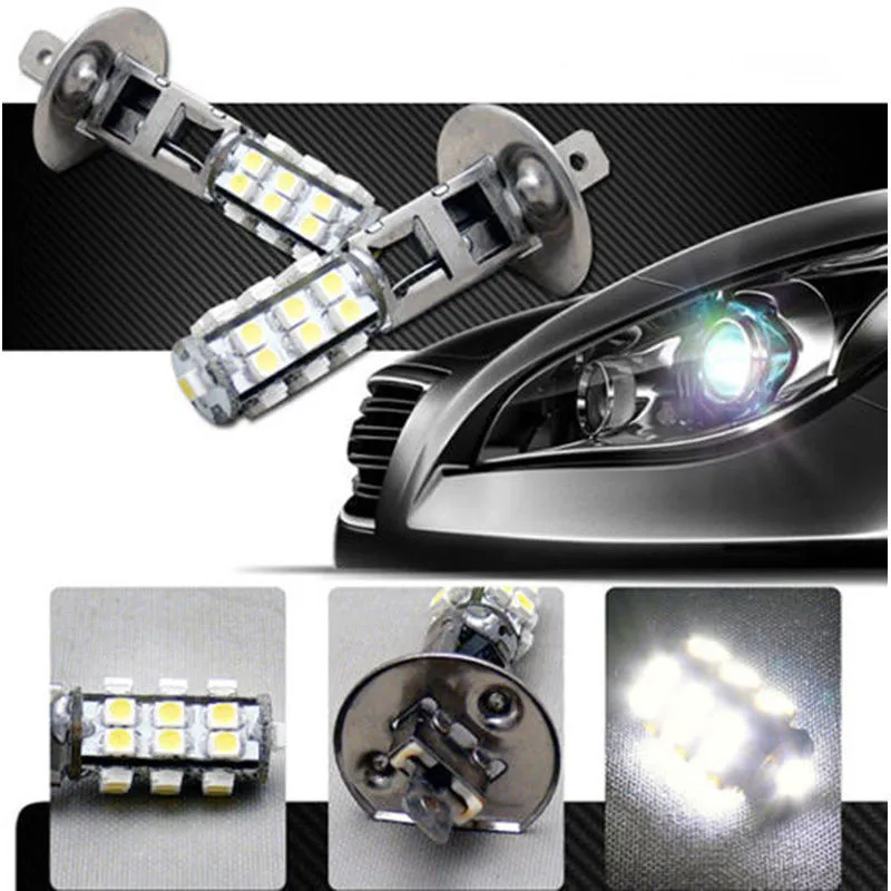 2 шт. автомобильные светодиодсветодиодный лампы H1 HID 25 SMD 6000|xenon fog|lamp headlighthid h1 |