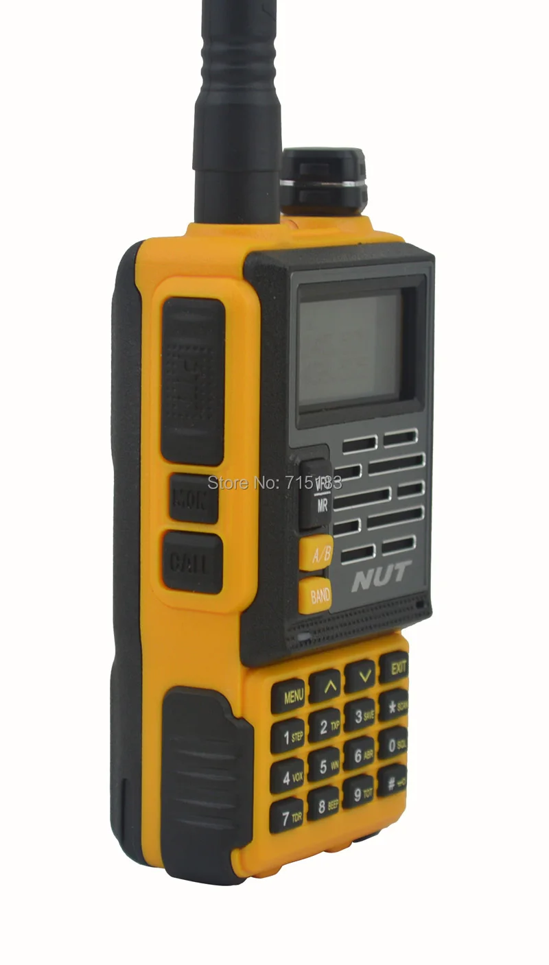 NUT AT-828UV 400-480MHz &amp 136-174MHz двухдиапазонный 6W 128CH портативный двухсторонний радио |