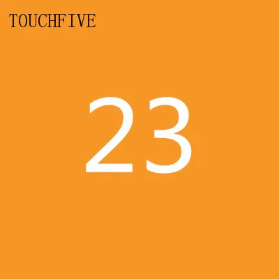 23 1 шт. TouchFive на выбор, 168 цветов, маркеры для эскизов, маркеры на спиртовой основе, набор цветных маркеров, товары для рукоделия, ручка для школы - Цвет: 23