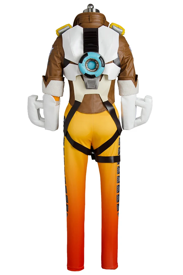 Игры OW Косплэй Tracer Лена костюм Oxton Солдат 76 полный комплект униформы Хэллоуин