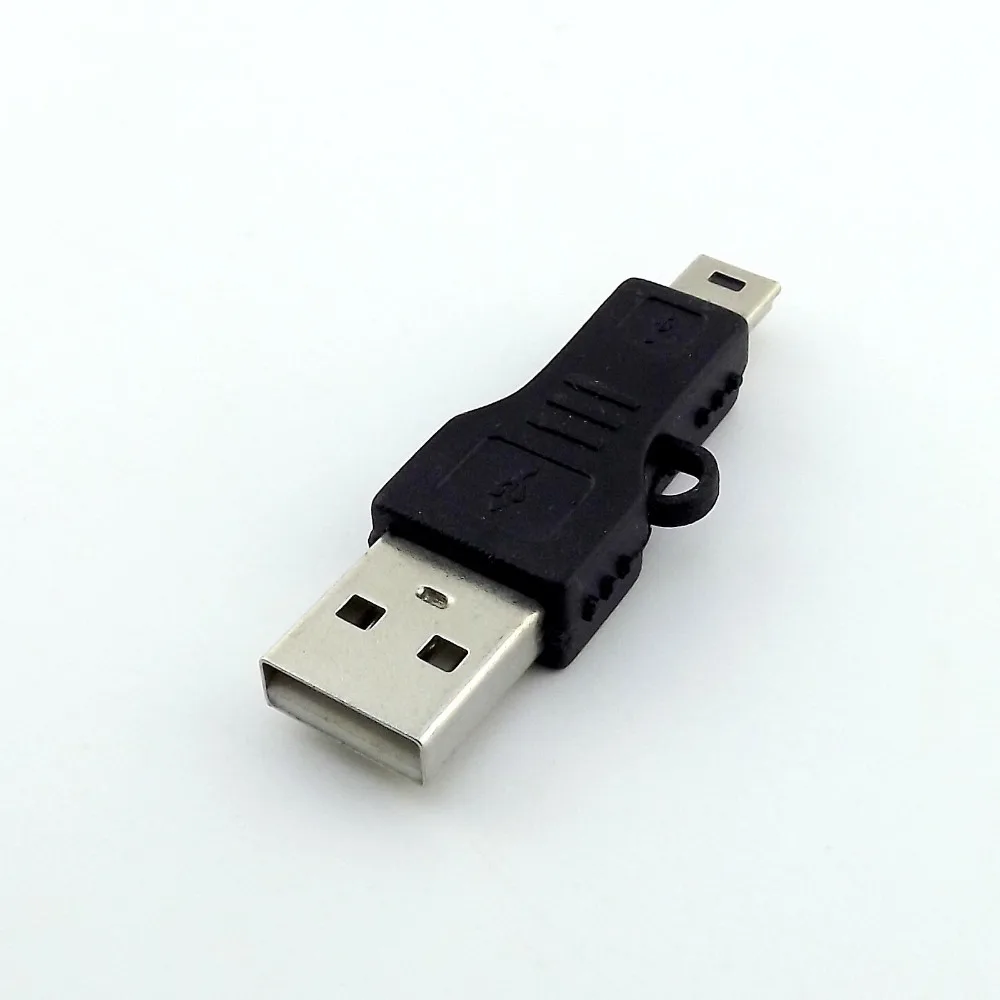 1 шт. переходник с USB 2 0 A на Mini B 5 Pin |