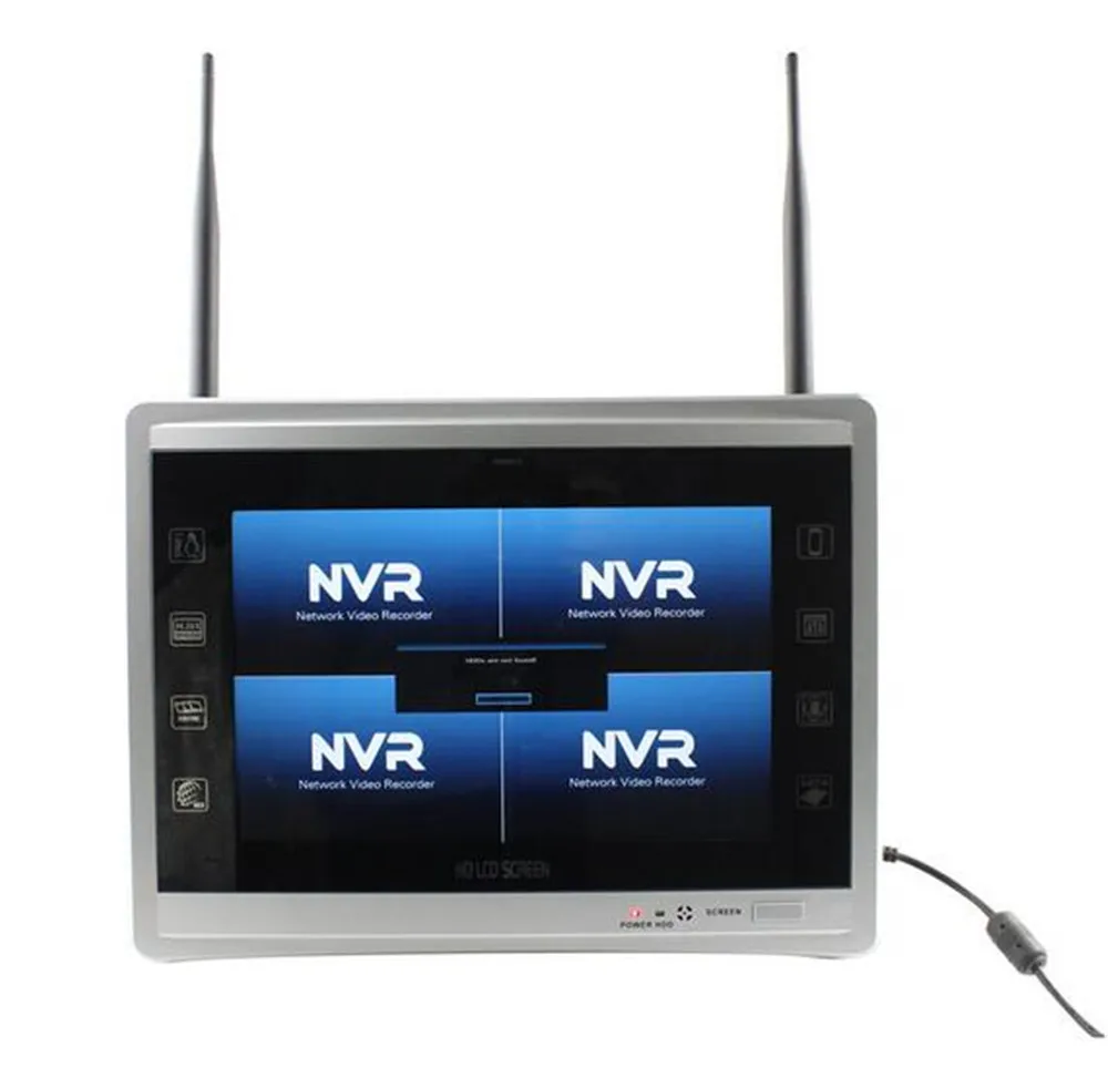 

11 Inch TFT Monitor 4CH 960P IP Camera NVR Kit