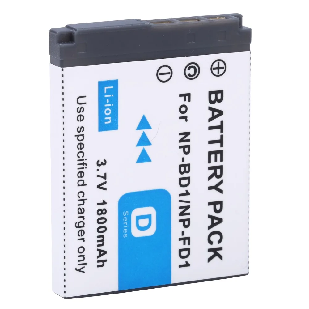 

PROBTY NP-BD1 NP BD1 Battery for Sony Cyber-shot DSC-G3 DSC-T2 DSC-T70 DSC-T75 DSC-T77 DSC-T90 DSC-T200 DSC-T300 DSC-T500 Camera