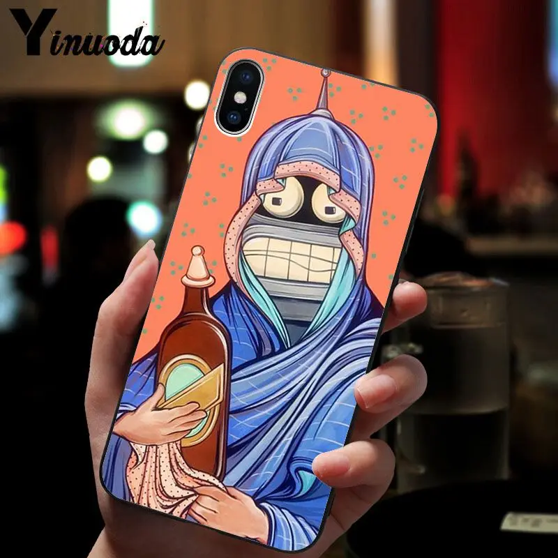 A2 11pro MAX Futurama Bender Bite My Shiny рукоделие принт рисунок чехол для телефона чехол для iPhone 8 7 6S Plus X XS MAX 5 5S SE XR чехол - Цвет: A2