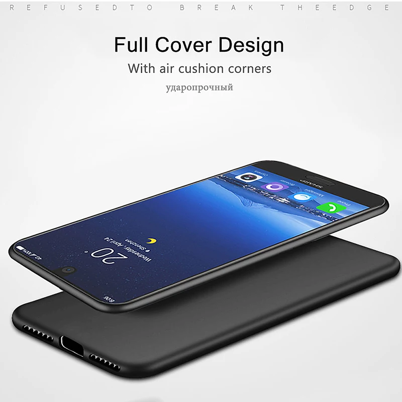 Hacrin матовый чехол для Sharp Aquos S2 мягкий TPU Тонкий сдержанный Матовый Бампер задний