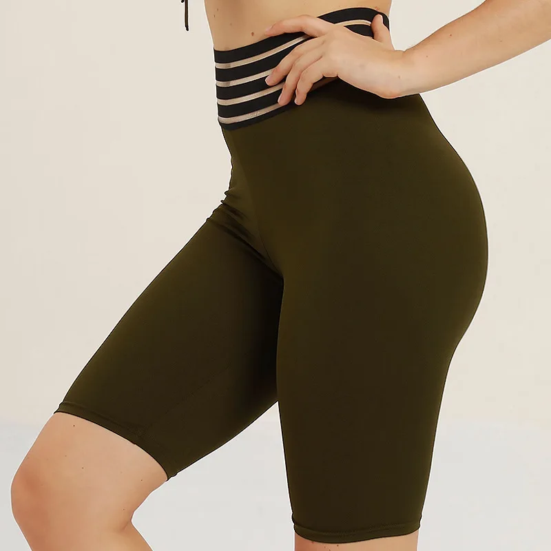 Женские короткие леггинсы NORMOV с высокой талией винтажные черные леггинсы-капри