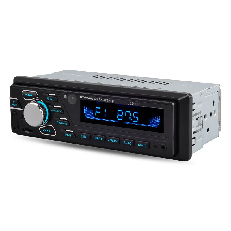 24 В автомобильный bluetooth-плеер стерео Aux Iso Интерфейс Mp3 Fm/Usb/радио mp3-плеер 520-Ut |