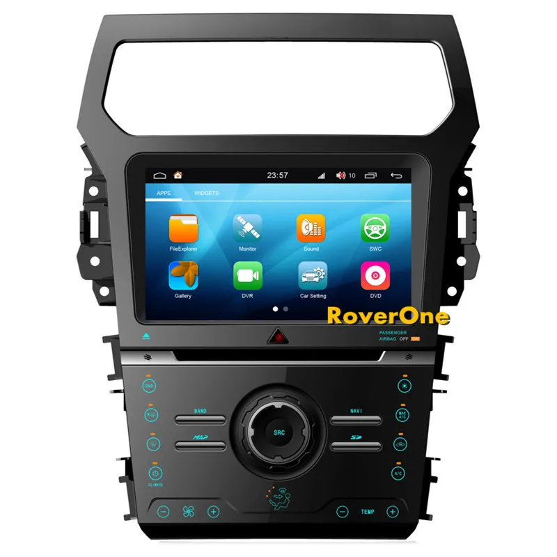 Для Ford Explorer 2012 2013 Android 8,0 2 Din автомобильный стерео DVD gps Аудио Видео плеер для Explorer+ HD камера