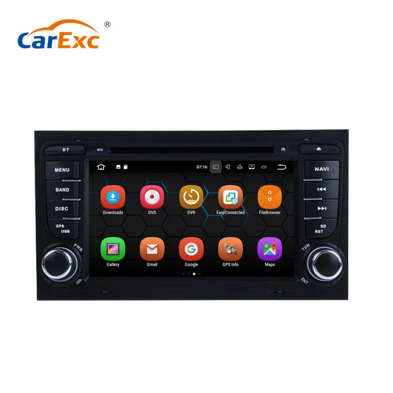 7 &quotAndroid 9 0 система 2G RAM 32G ROM для Audi A4 S4 RS4 8E 8F B9 B7 с радио Bluetooth GPS навигация