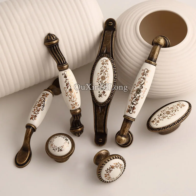 10 шт. мебельные ручки из цинкового сплава|furniture hardware|furniture handlekitchen door knobs |