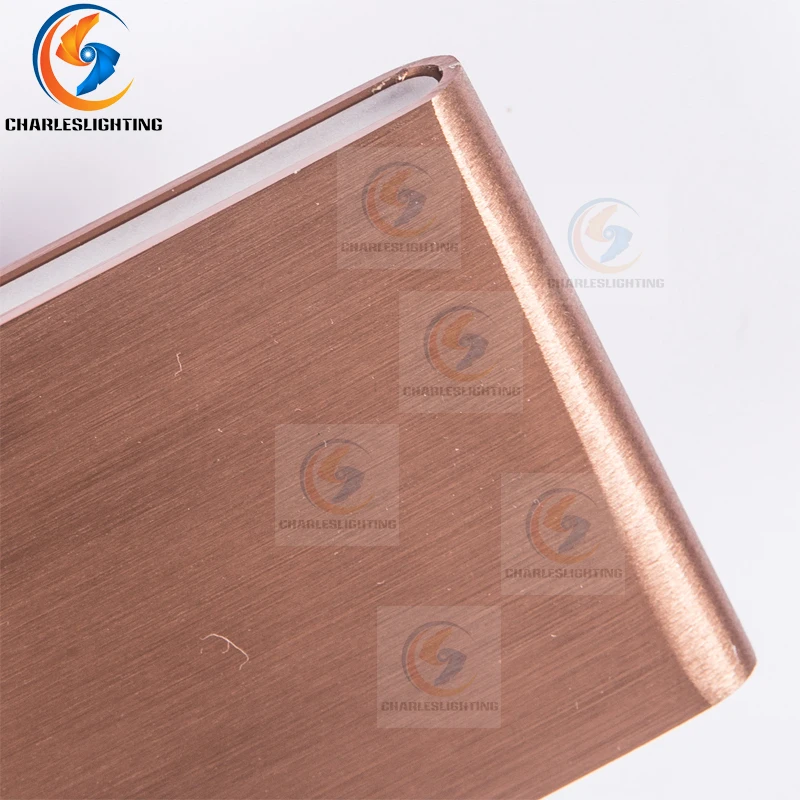 

Modern LED Pink Gold Wall Lamp Bedside Rose Gold Metal Wall Lights Living Room Bedroom Dinning Room luminaria Light Fixtures