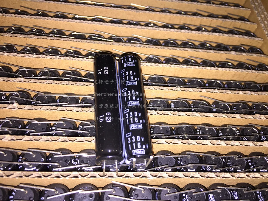 1 шт./5 шт./10 шт. японская фотовспышка nippon 330V116UF 330v110uf 9x44mm алюминиевый