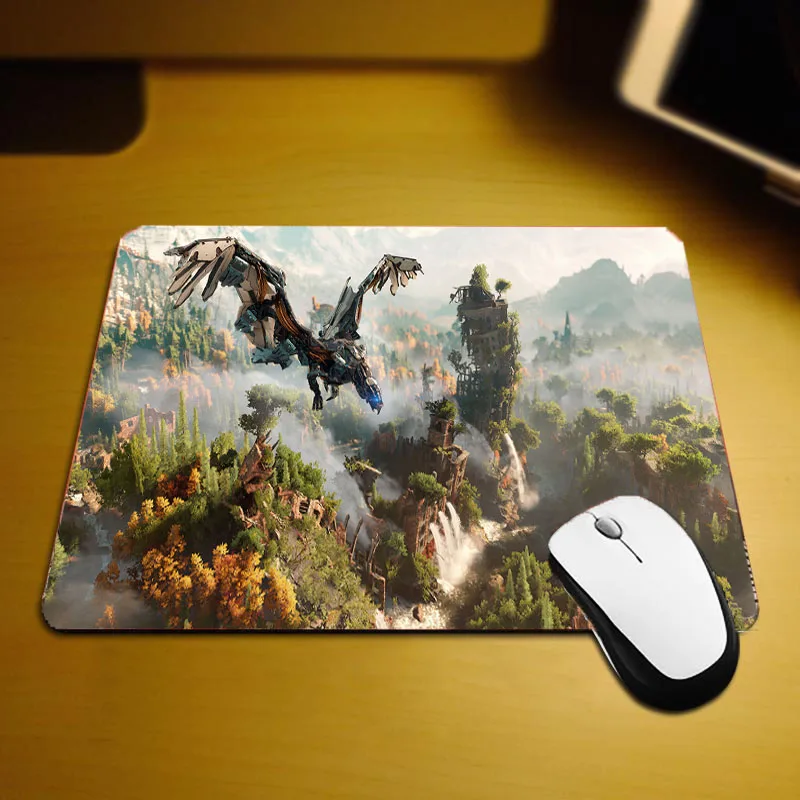 220X180X2MM Congsipad Pc Компьютерная видео игра Horizon Zero Dawn машина монстр Дракон шаблон резиновый коврик для мыши маленький размер игровой коврик коврики для мыши - Цвет: 220X180X2MM