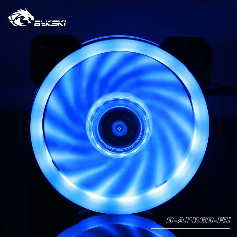 Bykski PC апертура 12 см вентиляторы светодиодный RGB 12 В для компьютера кулер радиаторы с 120 мм/240 мм/360 мм/480 мм